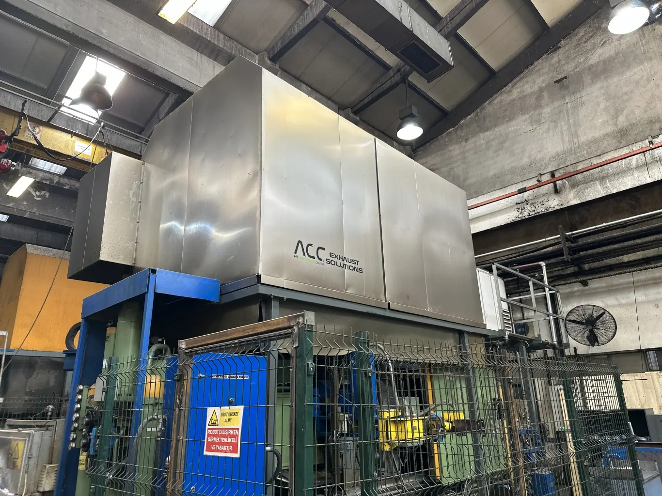 Gamak — METAL PRES 550 TON ACC Mekanik uygulaması